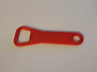 Simple bottle opener