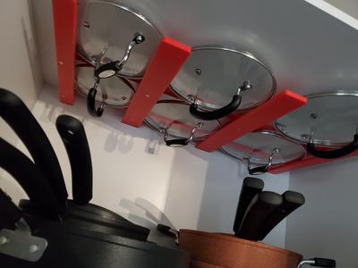 Pot lid holders