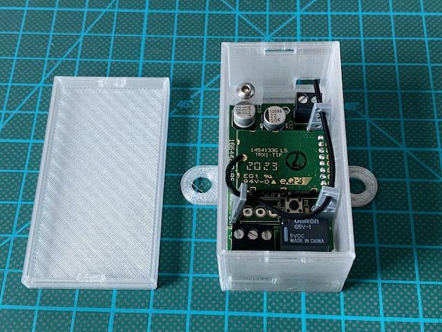Gehäuse für HomeMatic HM-LC-Sw1-PCB Funk-Schaltaktor 1fach