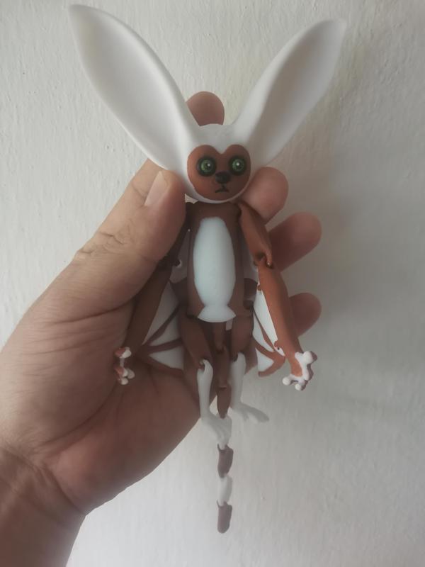 Cute articulated lemur