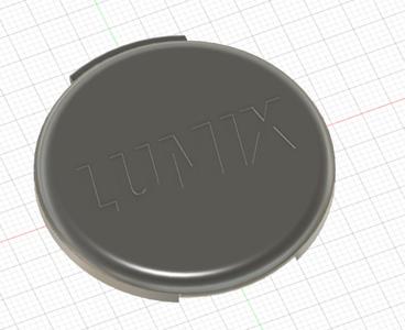 Lens cap for Panasonic Lumix LX5