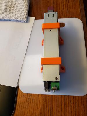HP Server Power supply mounts:  Horizontal and Vertical