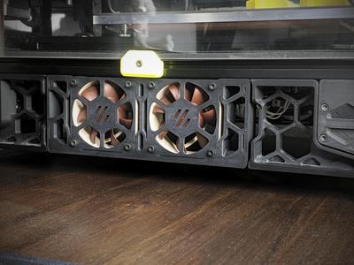 Voron 2.4R1 Centered Fan Skirt