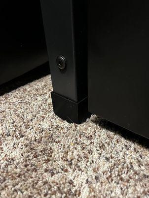 2" desk post riser/ lifter