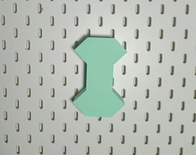 VERTICAL DECORATIVE ACCESSORY FOR IKEA SKADIS
