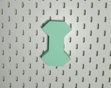 VERTICAL DECORATIVE ACCESSORY FOR IKEA SKADIS