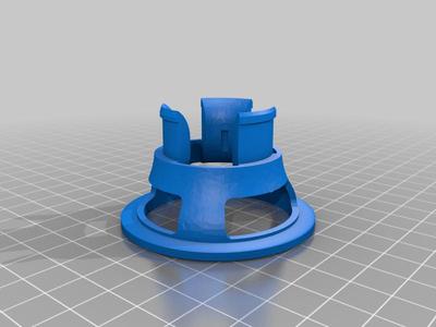 Adjustable Height Router Base for Rotary/Dremel Tool