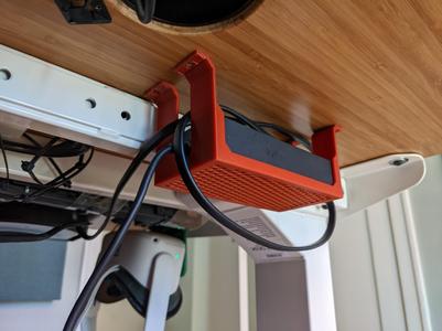 Surface Dock and Power Supply Desk Mounting Bracket