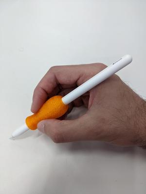Apple Pencil 2 flexible grip with charging-compatible version