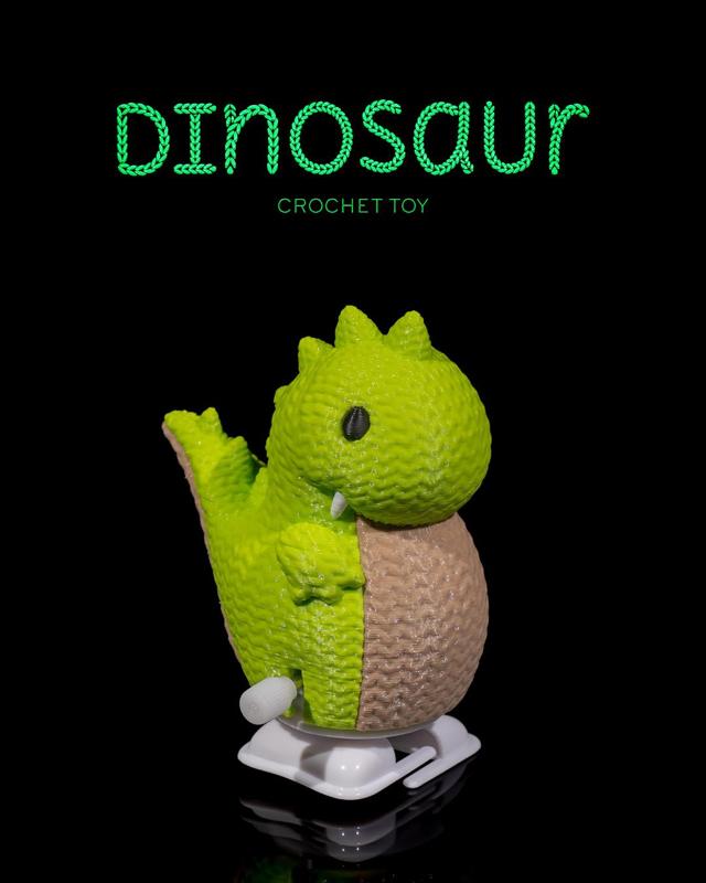 Dinosaur Crochet Toy