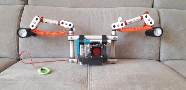 Sencor / Gopro camera underwater arm system