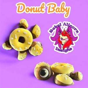 Donut Baby Turtle w/ Donut Box