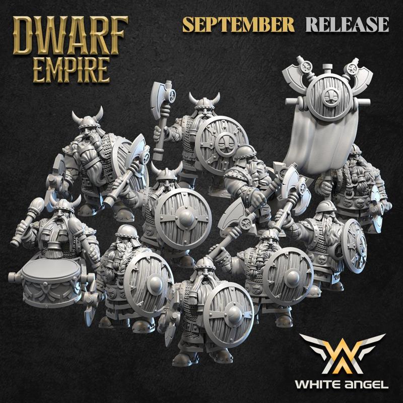 DWARF WARRIOR - DWARF EMPIRE (SEPTEMBER 2024 RELEASE)