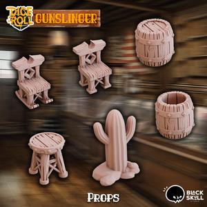 Dice n Roll - Gunslinger - Props