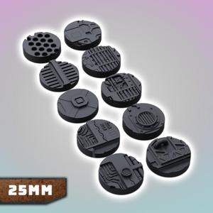 Factory Industrial Bases 25mm