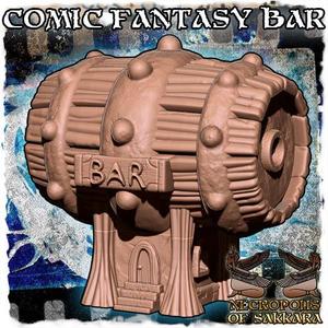 Fantasy Comic Style Bar