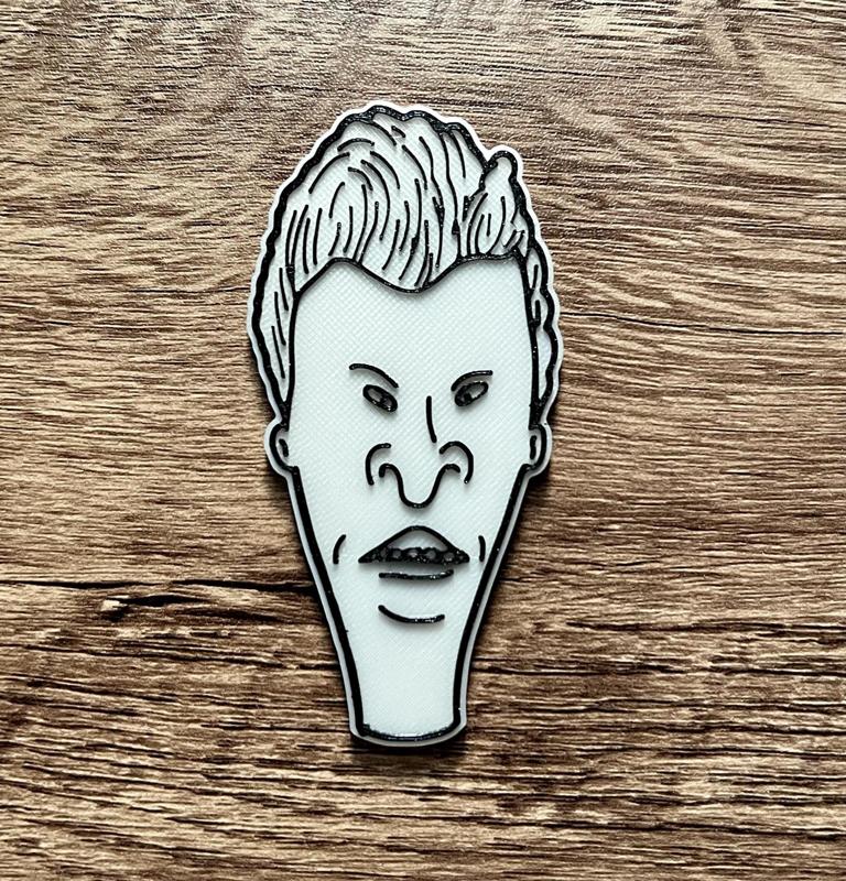 Butthead Magnet (8x3mm magnet)