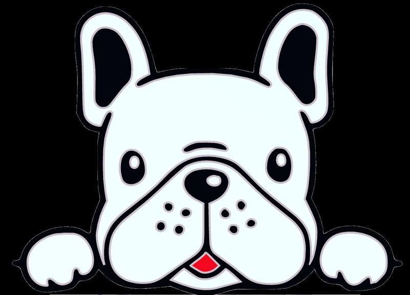 Badge magnet dog v6