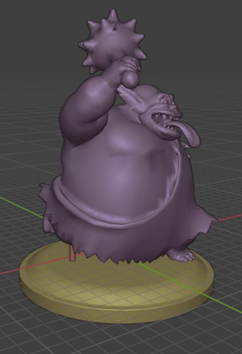 TROLL FIGURINE (DRAGON QUEST)