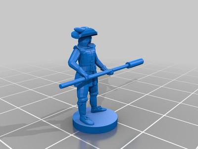 30 years war artillerymen