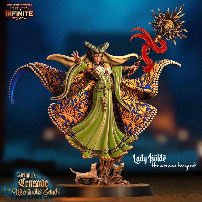 Lady Isolde, the Arcane Tempest