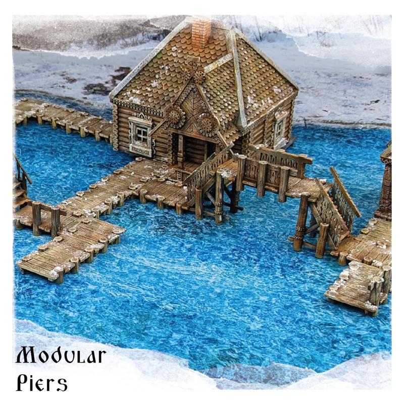 Modular Wooden Piers