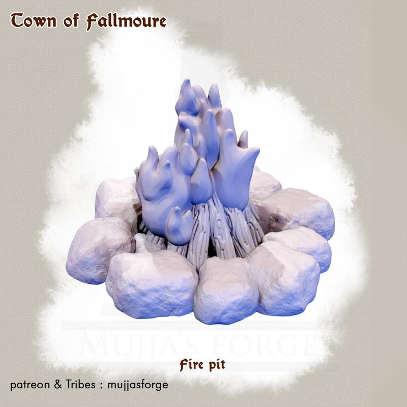 town of Fallmoure - firepit