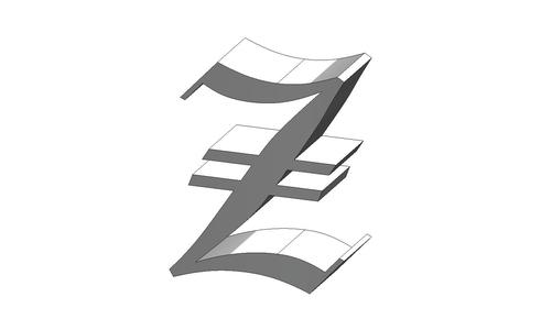 Z Letter Old English Text MT Font
