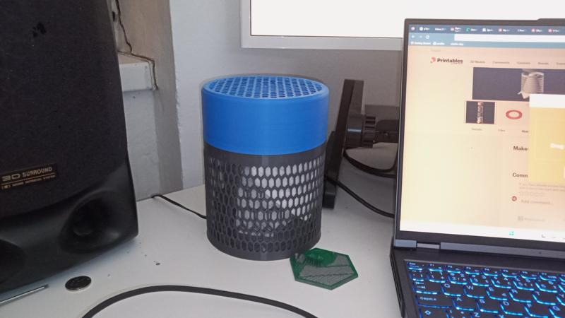 Air Purifier [Deckman|Scalar] body simple with inner cone
