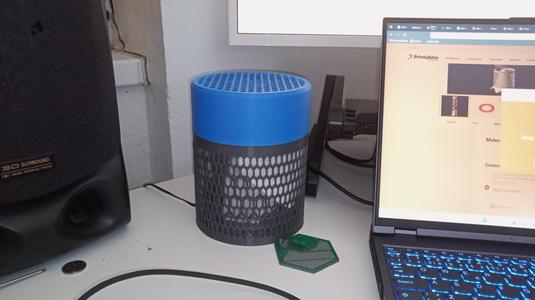 Air Purifier [Deckman|Scalar] body simple with inner cone