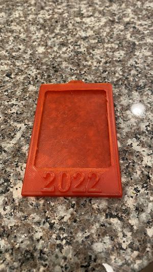 2022 Ornament Instax FujiFilm