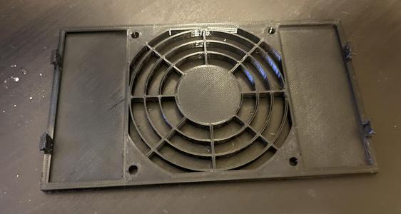 Dual 5.25inch to 80mm fan adapter