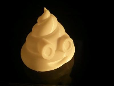 Poop Emoji - Solid Center