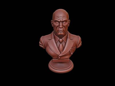 Professor X Bust