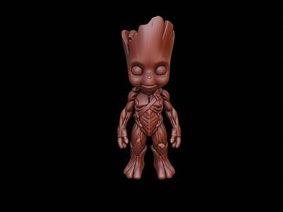 Groot figure Bust