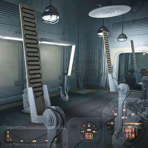 Fallout detector - LED lamp