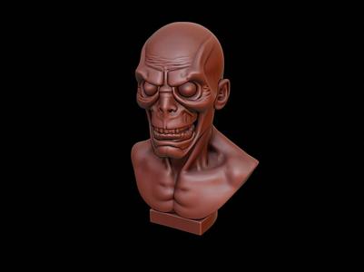 Creeper Bust