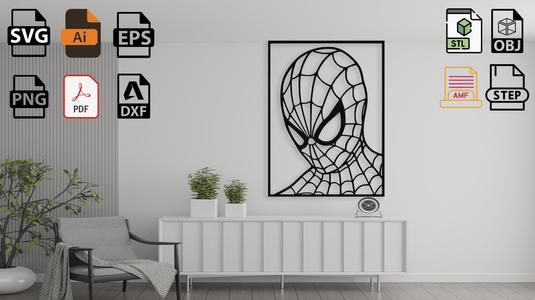 Spider-Man Wall Decor STL