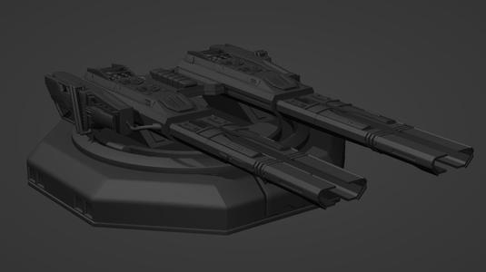 Railgun turret