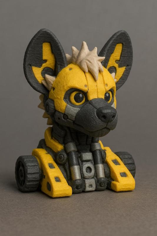 Robotic Hyena - Futuristic and Detailed Design