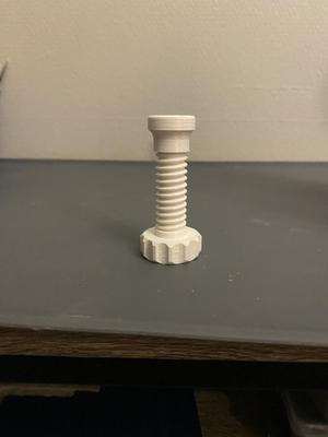 Headset holder screw cap