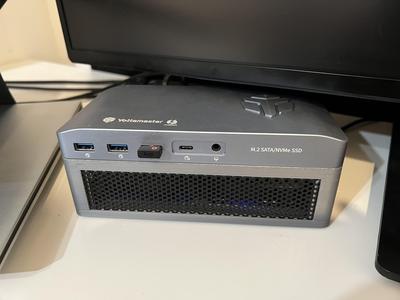 Yottamaster MS5-T3 Thunderbolt 3 Dock fan upgrade