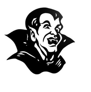 Dracula wall decor.