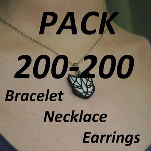 PACK 200 Bracelet + 200 Necklace / Earrings