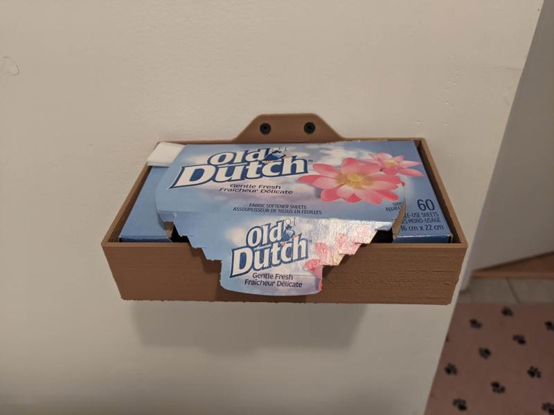 Dryer Sheet Holder