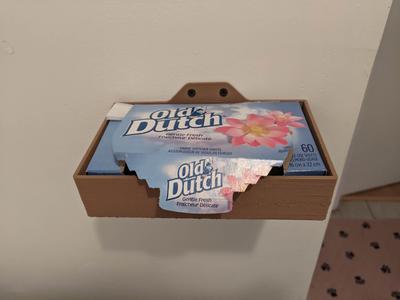 Dryer Sheet Holder