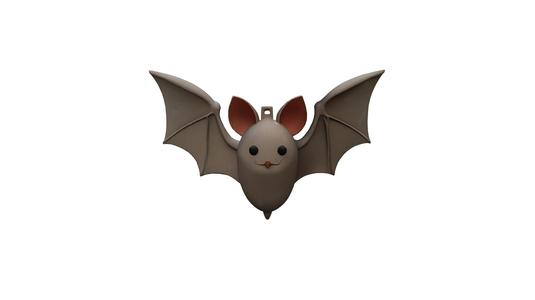 keychain in the form of a bat