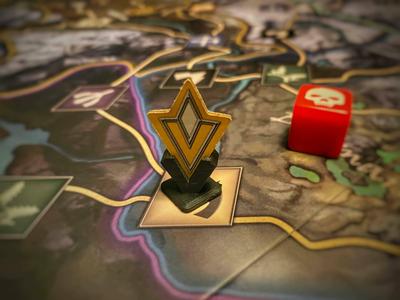 Skyrim Adventure Board Game Quest Token Holders