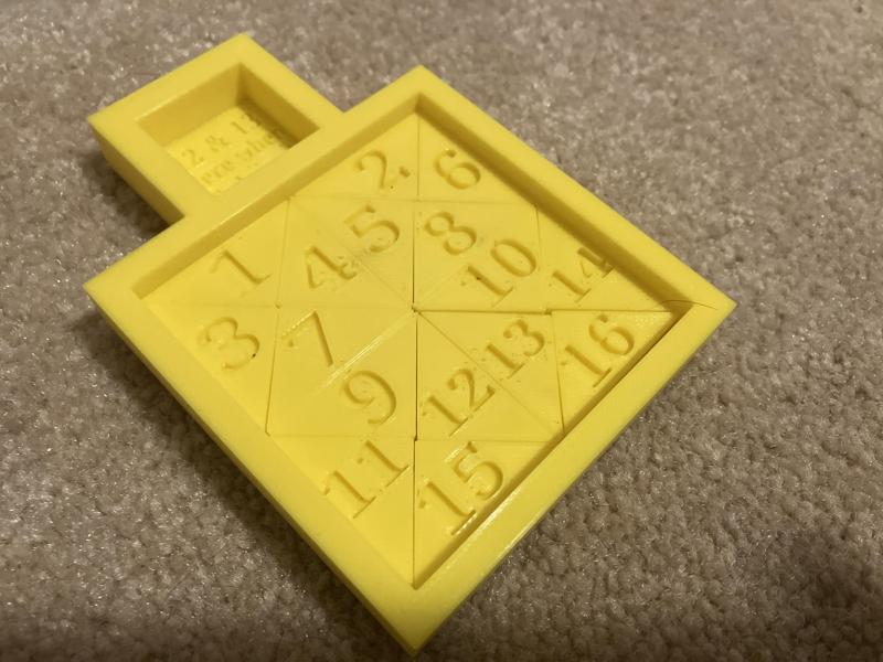 Triangular 16 Puzzle
