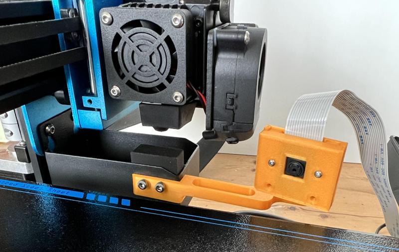 Pi Camera Holder for Sovol SV04 Printer X-axis